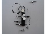 El reloj - Tecnica mixta s/tela
