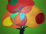 Helena 70x70 - Acrilico s/tela