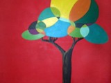 Manon  70x70 - Acrilico s/tela